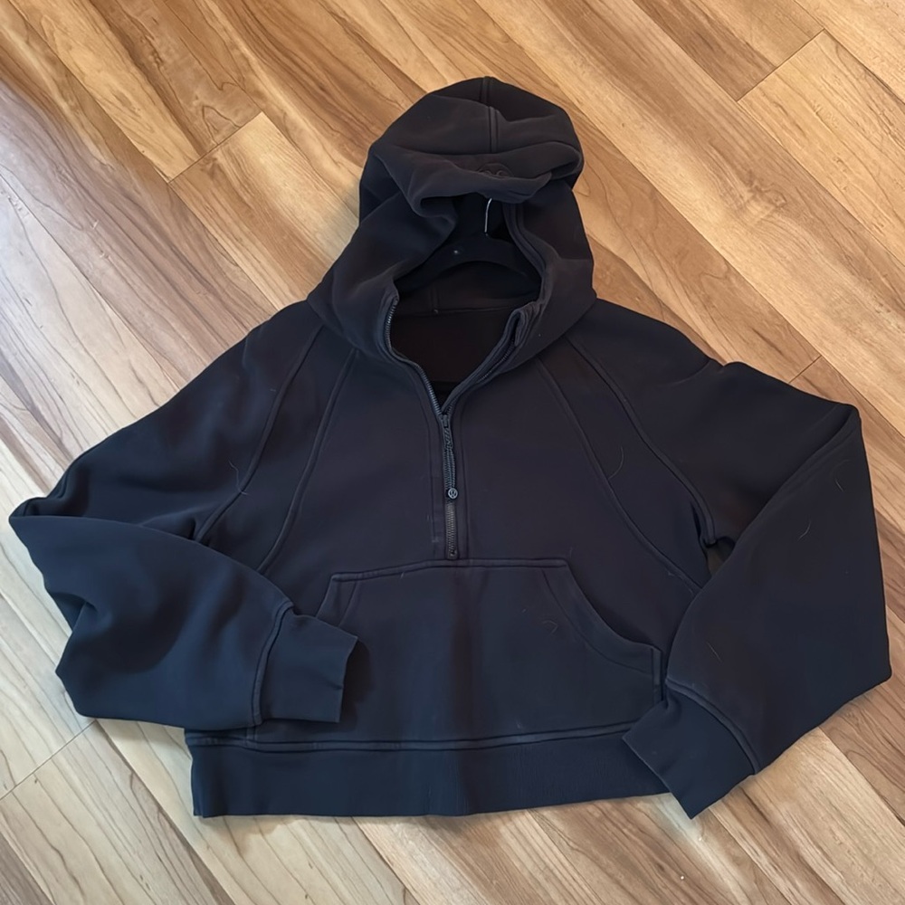 Scuba Oversized Half-Zip Hoodie Size XS/S